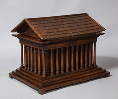 Italian Grand Tour Chest of Temple Form
