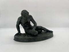 Italian Grand Tour Era Bronze "The Dying Gaul" Sculpture