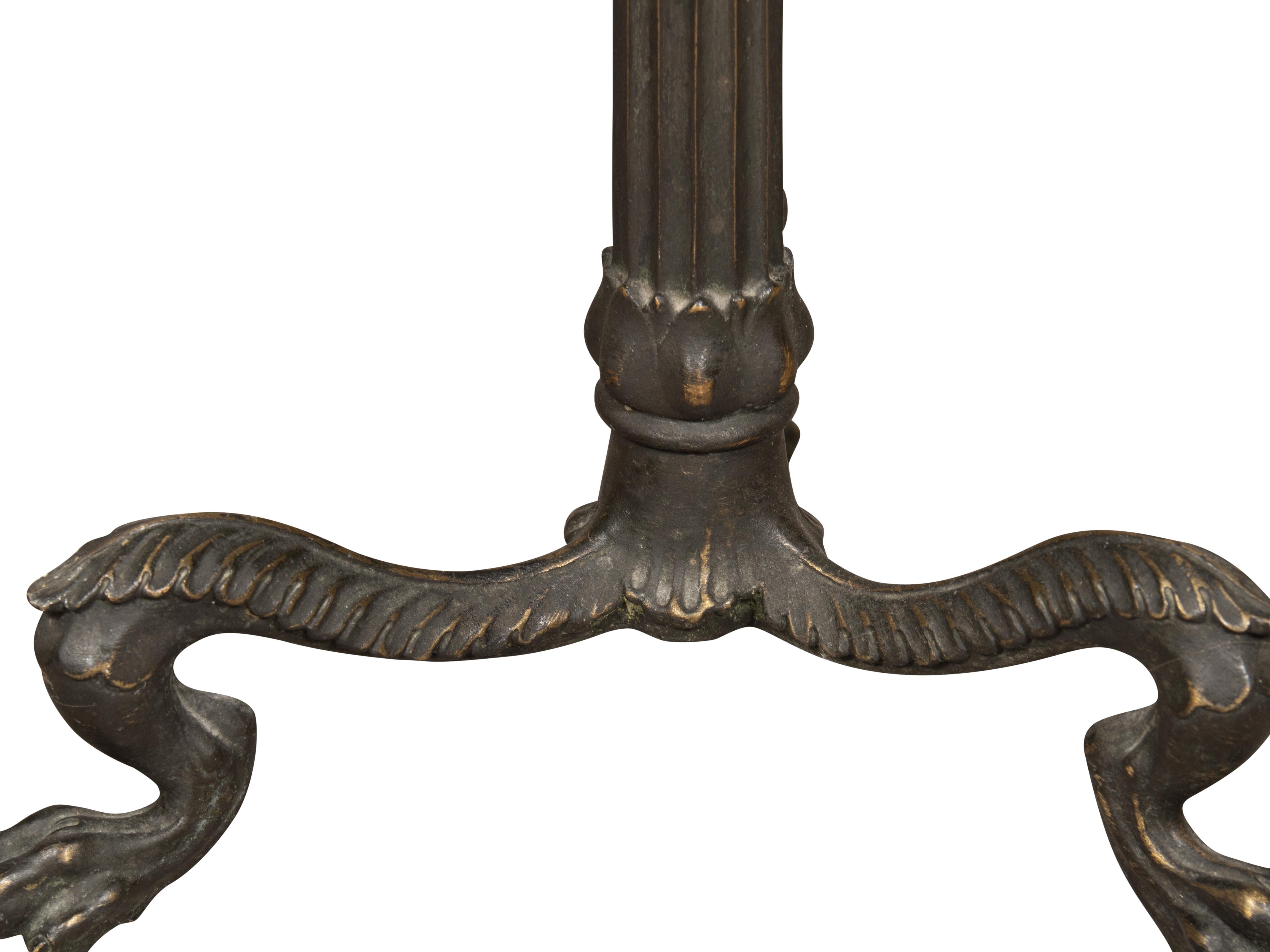 Bronze Italian Grand Tour Etruscan Floor Lamp For Sale