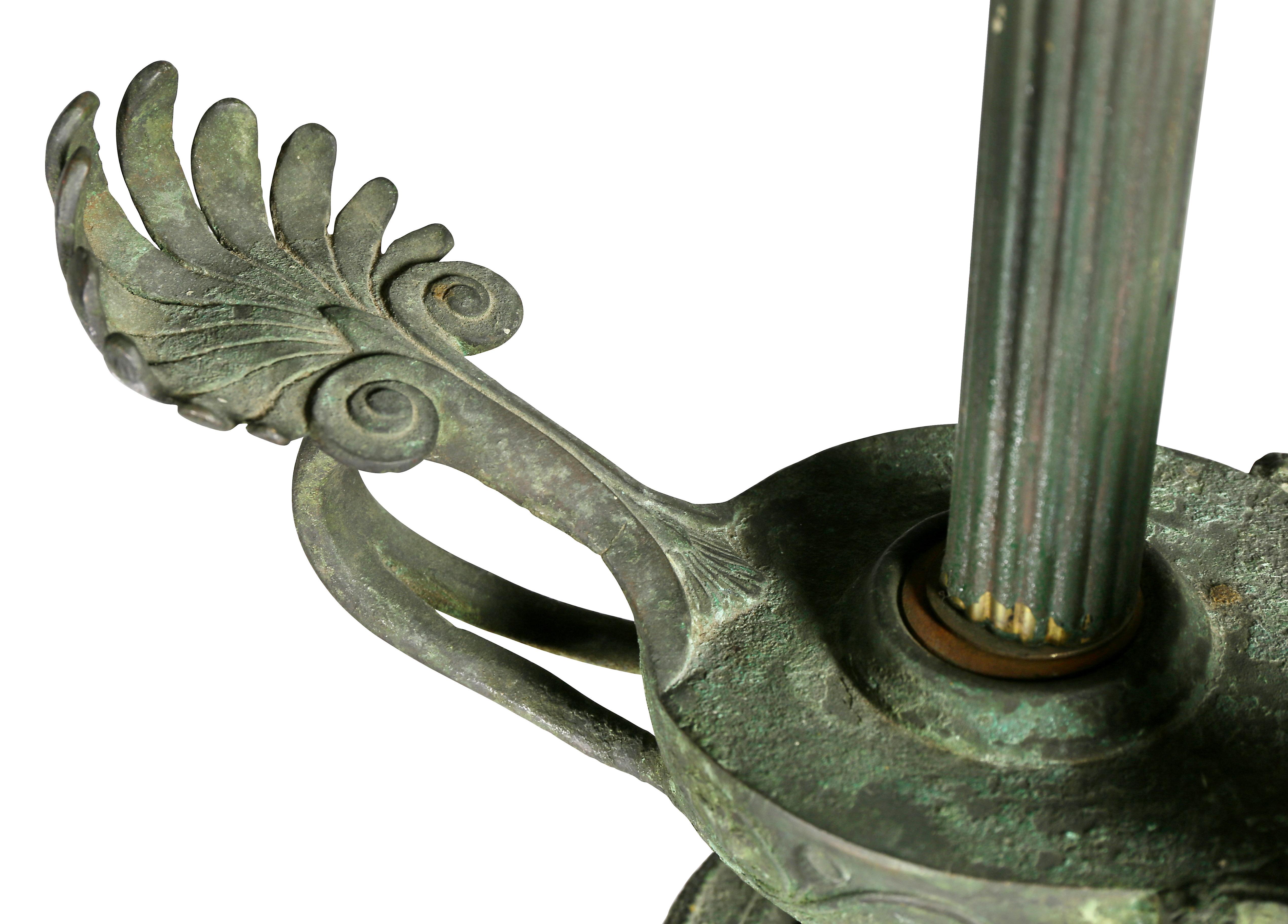 etruscan lamp