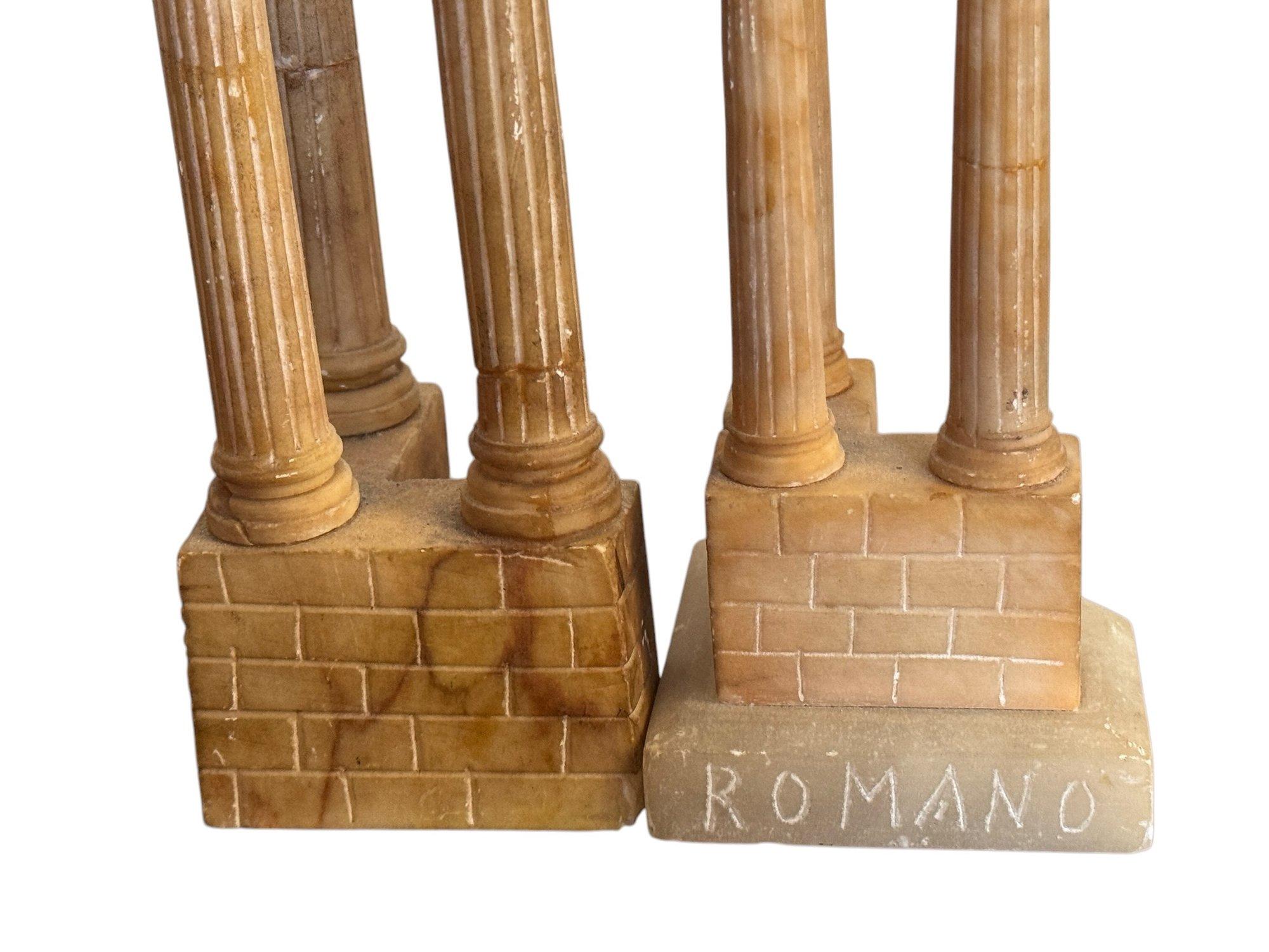 Modèles italiens de ruines romaines Grand Tour Bon état - En vente à Greenwich, CT