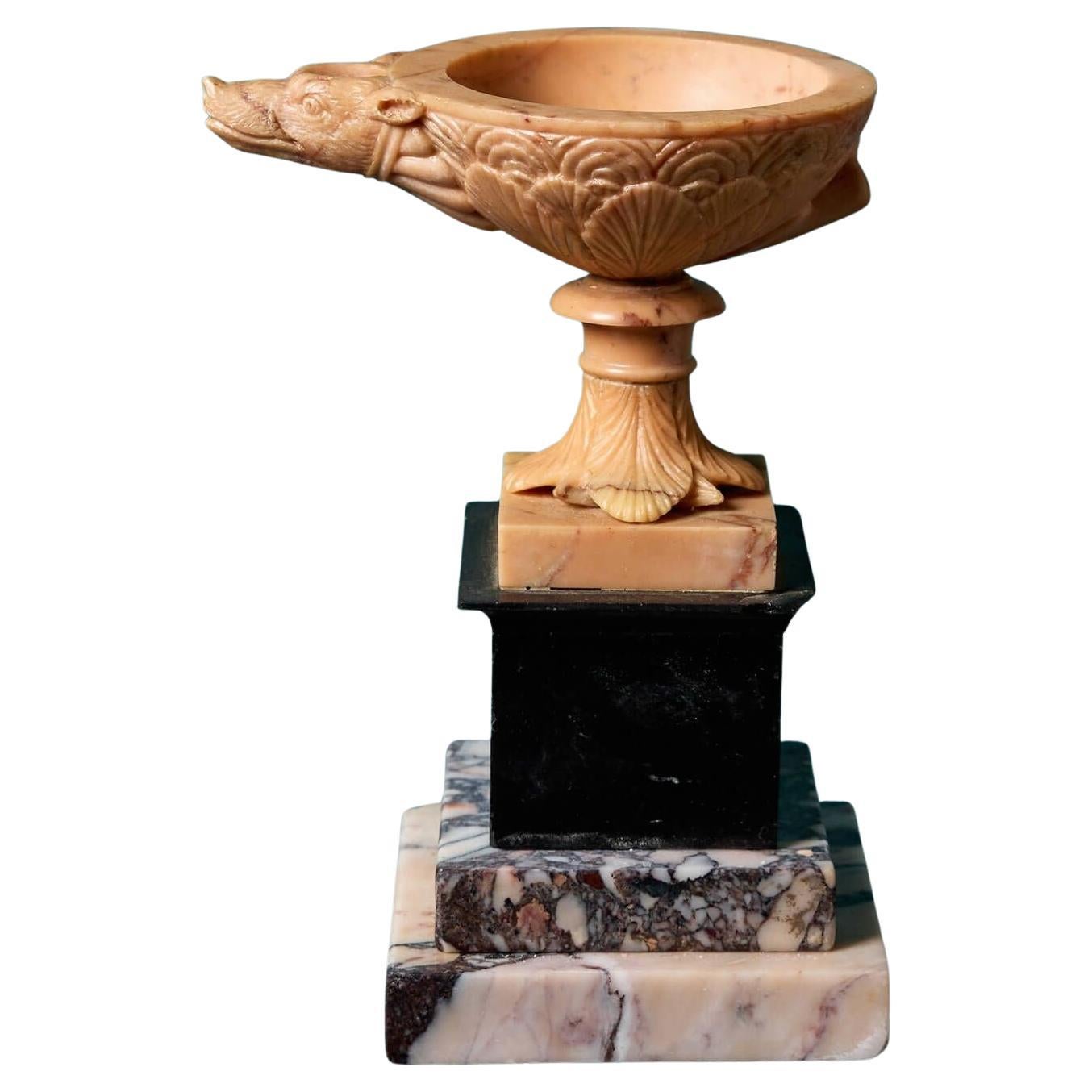Italian Grand Tour Model of a Roman Oil Lamp