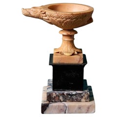 Modello di lampada ad olio romana del Grand Tour italiano