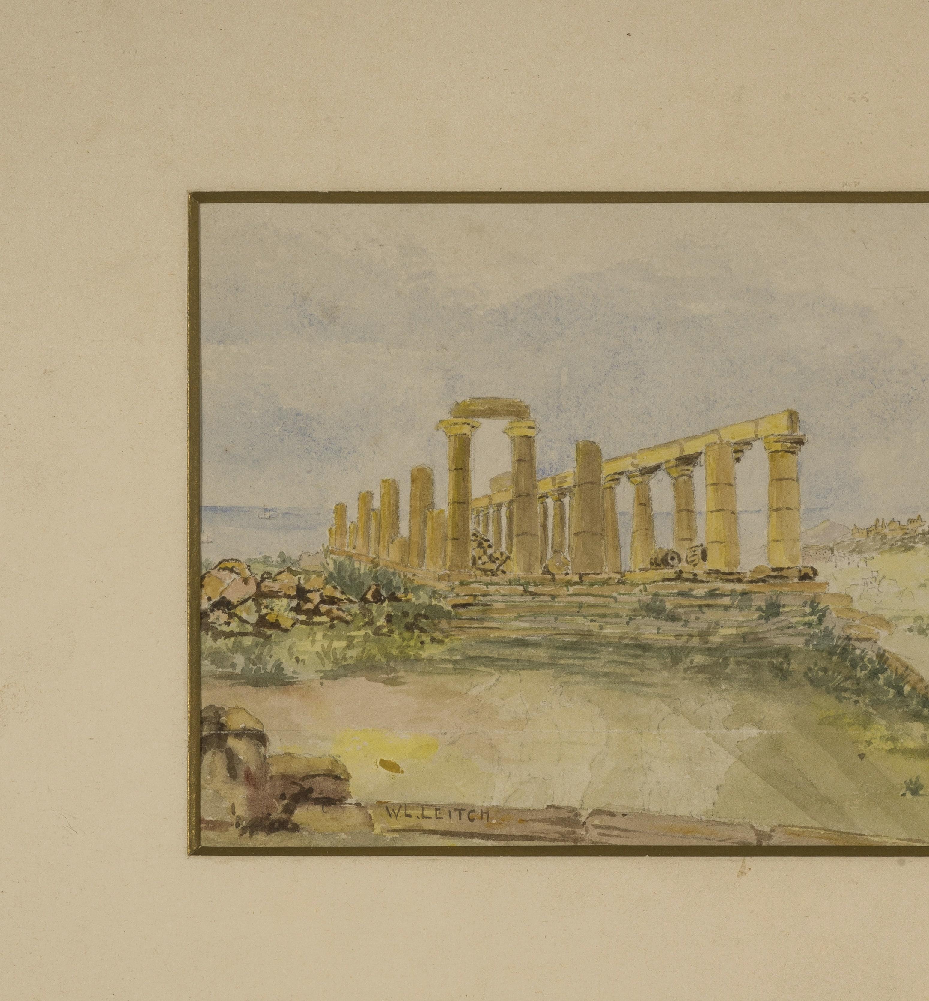 Italian Grand Tour Signed Landscape 1