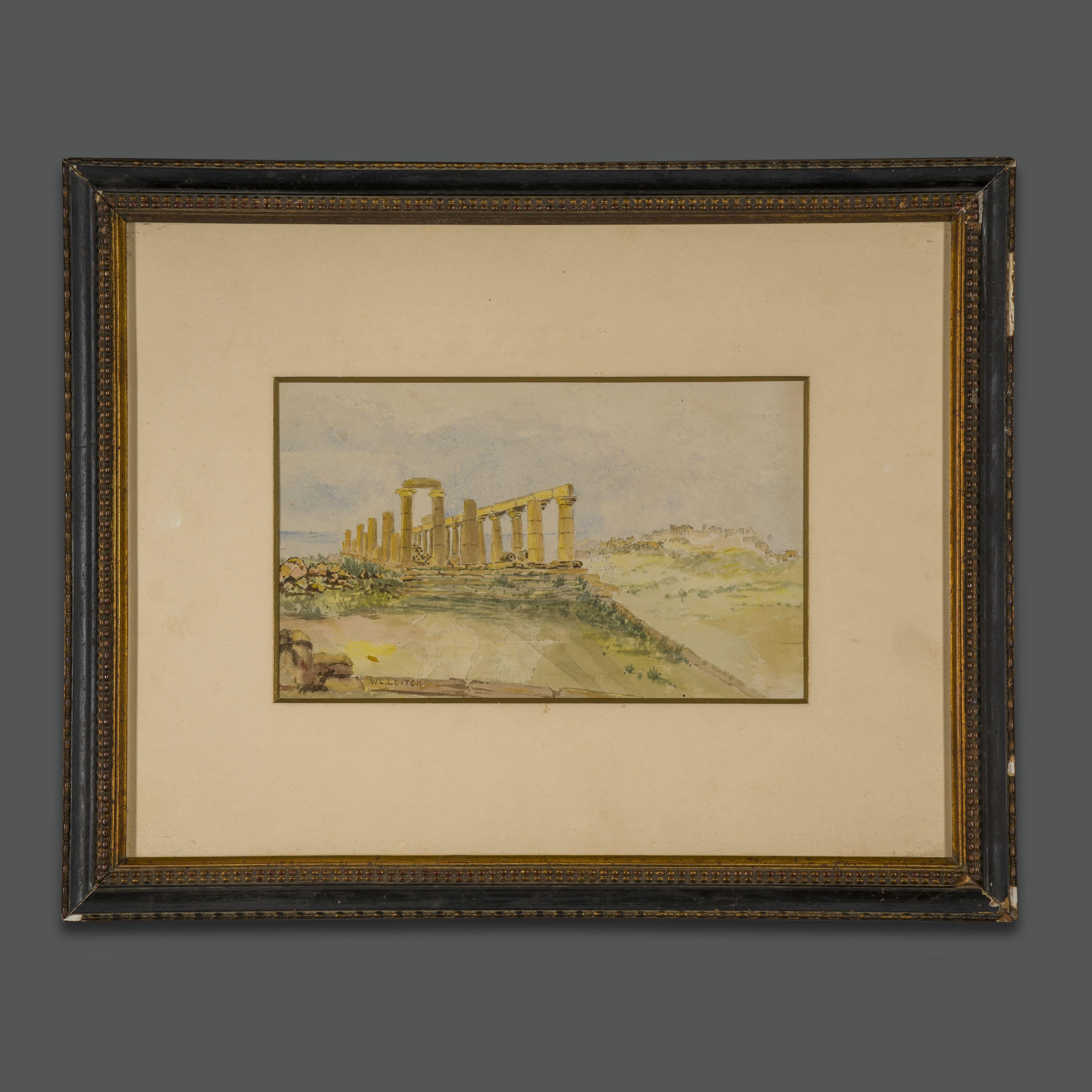 Italian Grand Tour Signed Landscape 2