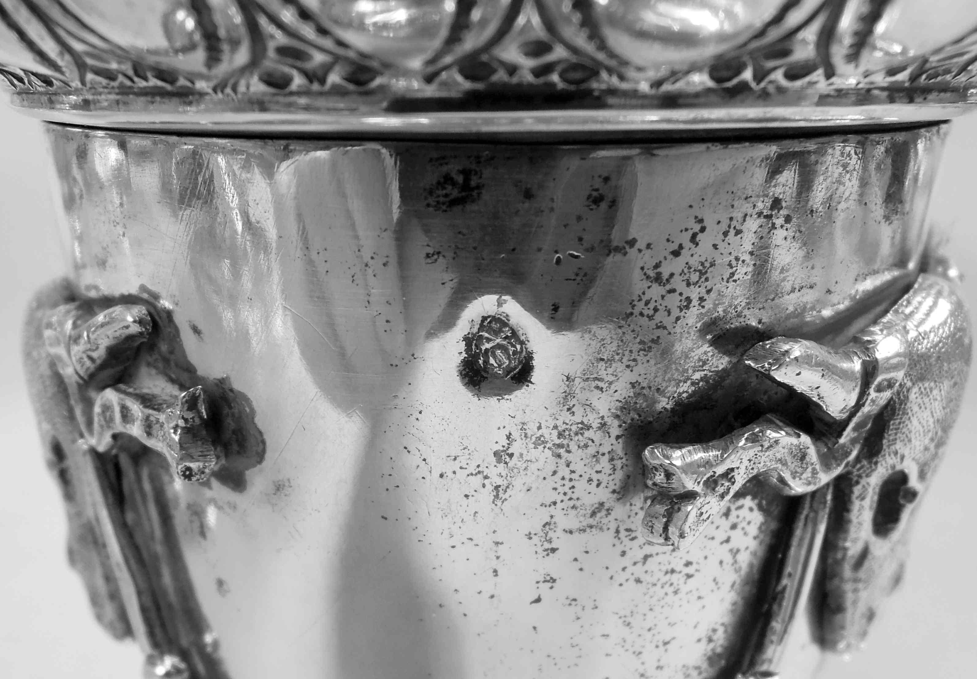 Figura di Mercurio del Gran Tour Italiano in argento Giambologna in vendita 5