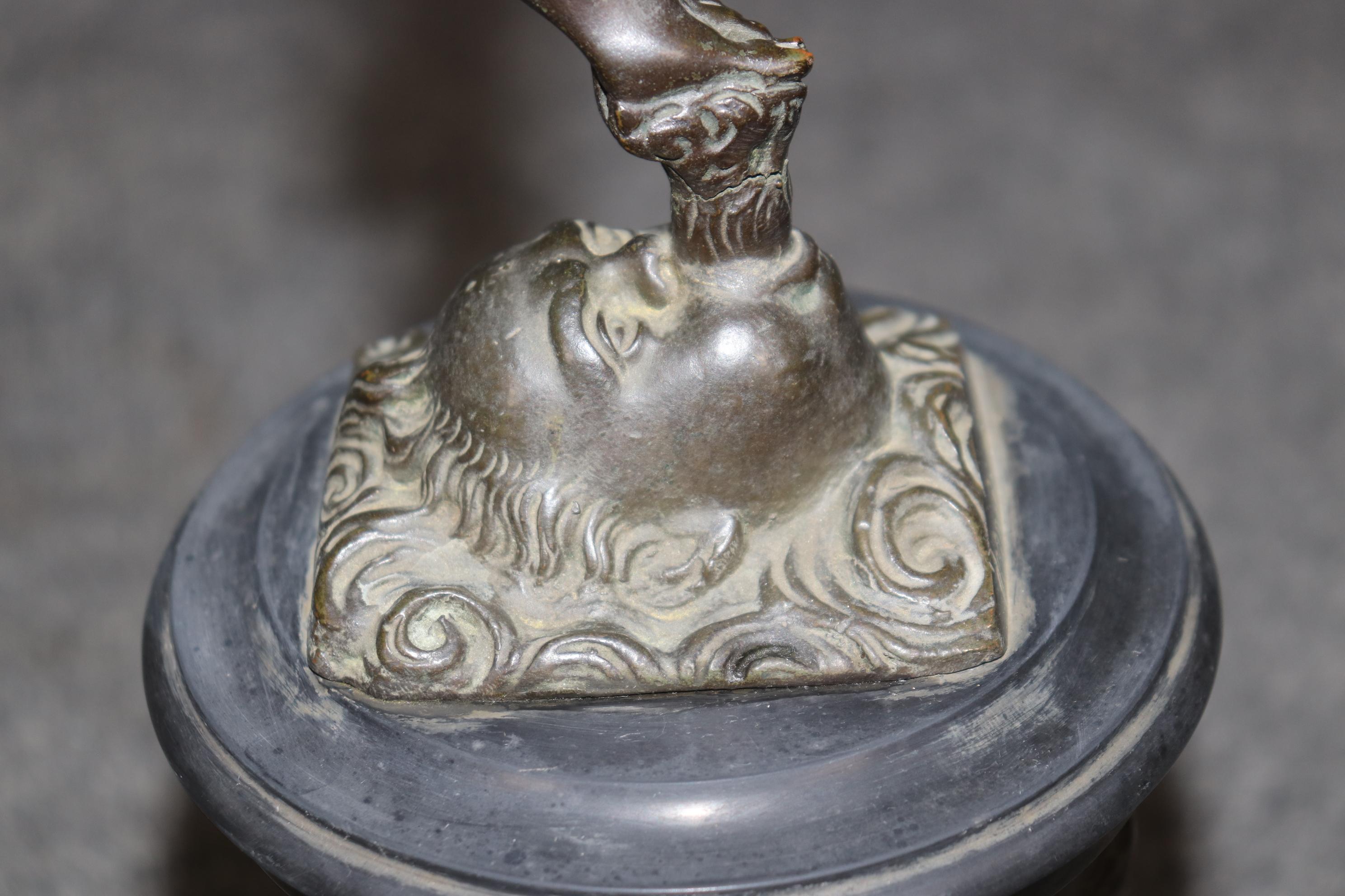 Italian Grand Tour Style Bronze of Mercury After Deande Bologne 8