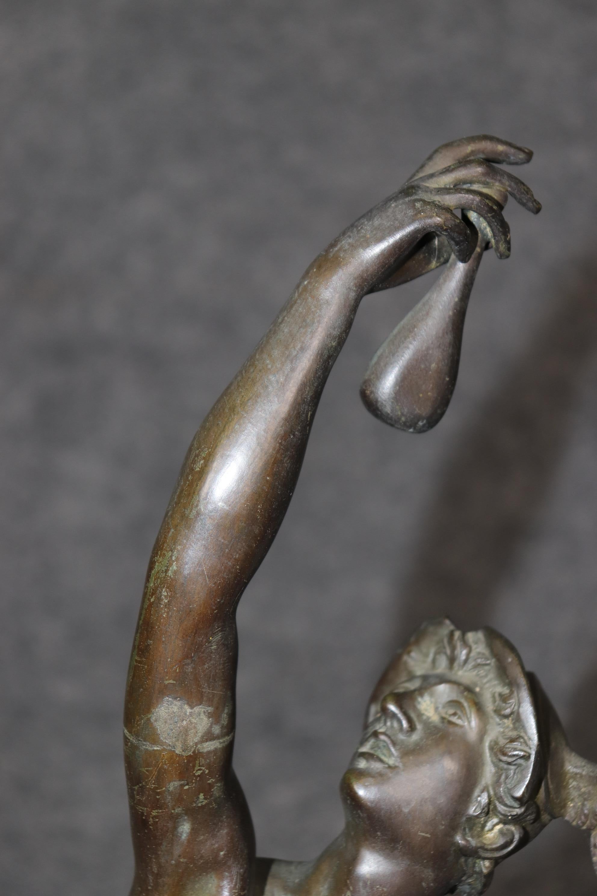 Italian Grand Tour Style Bronze of Mercury After Deande Bologne 4