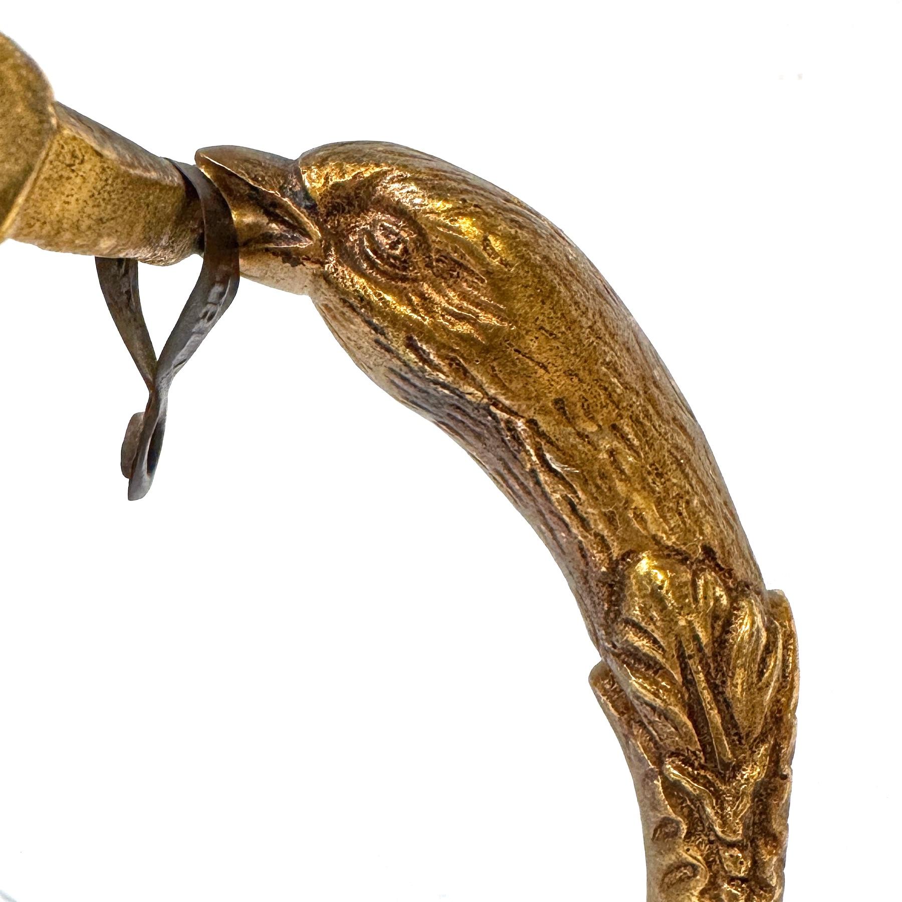 Italienische Lampe aus vergoldeter Bronze und Zinn im Grand-Tour-Stil nach der römischen Antike (Metall) im Angebot