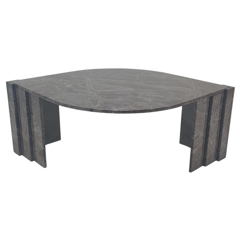 Italian Granite Coffee Table, 1980's For Sale at 1stDibs