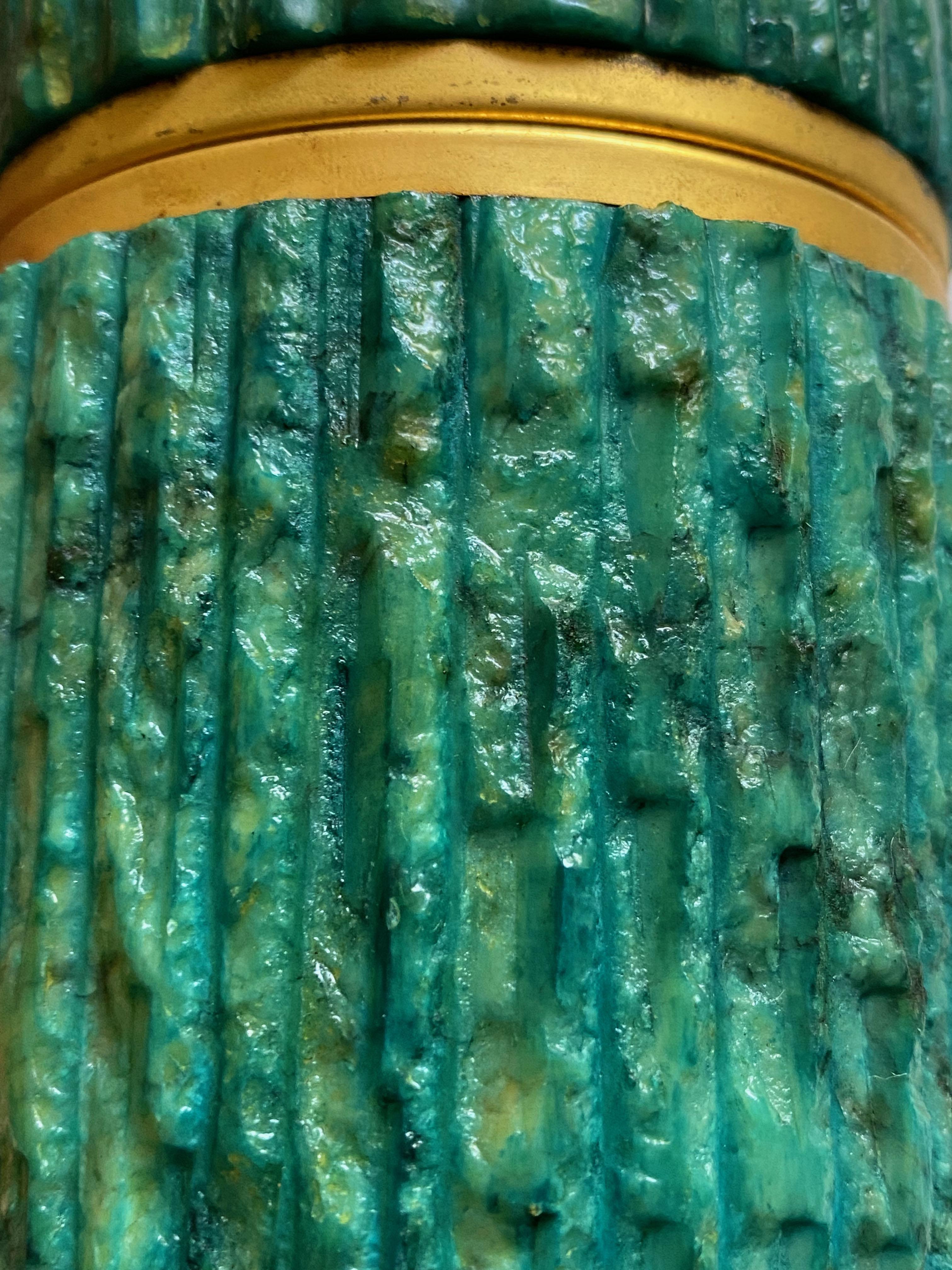 20th Century Italian Green Alabaster Box
