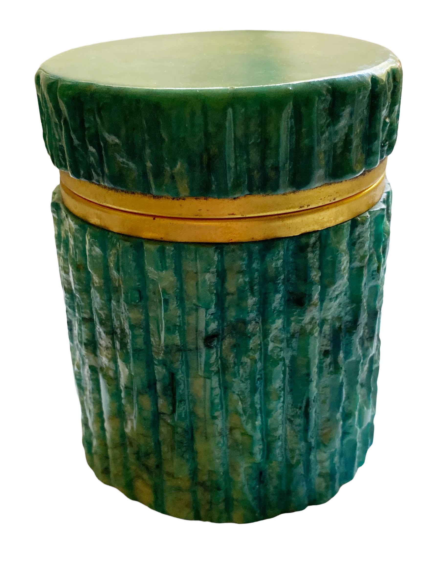 Italian Green Alabaster Box 3