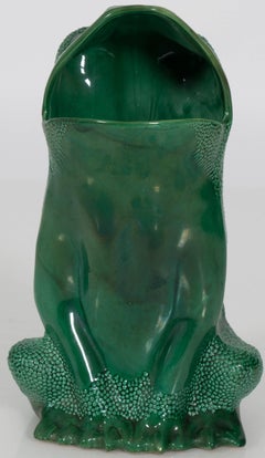 Italian Green Frog Umbrella Stand by Gumps
