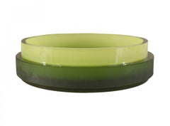 Italian Green Glass Bowl