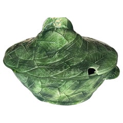 Zuppiera italiana in ceramica Greene & Greene