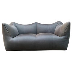 Italian Grey Fabric Le Bambole Sofa Designed by Mario Bellini for B&B, 1972