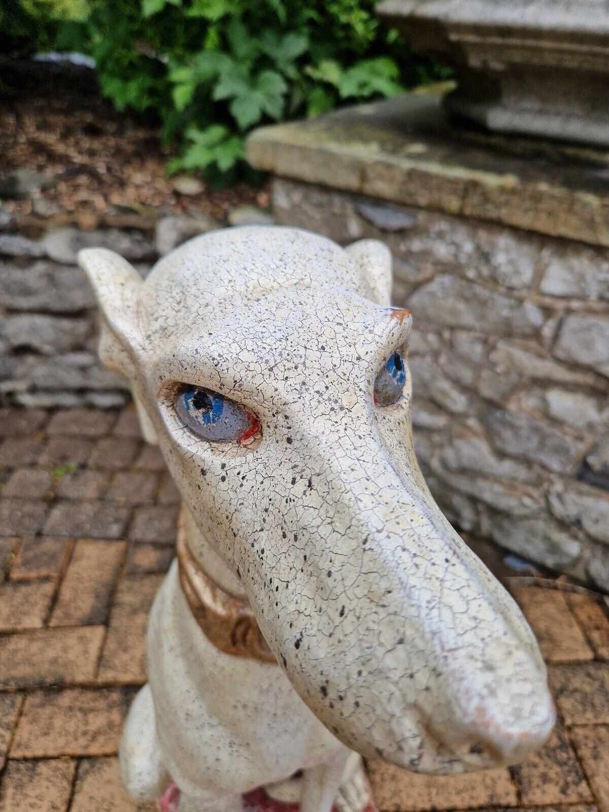 Life Size Greyhound Dog Sculpture Art Deco 7
