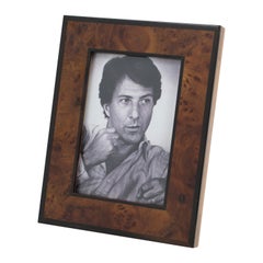 Vintage Italian Gucci Burl Wood Picture Frame