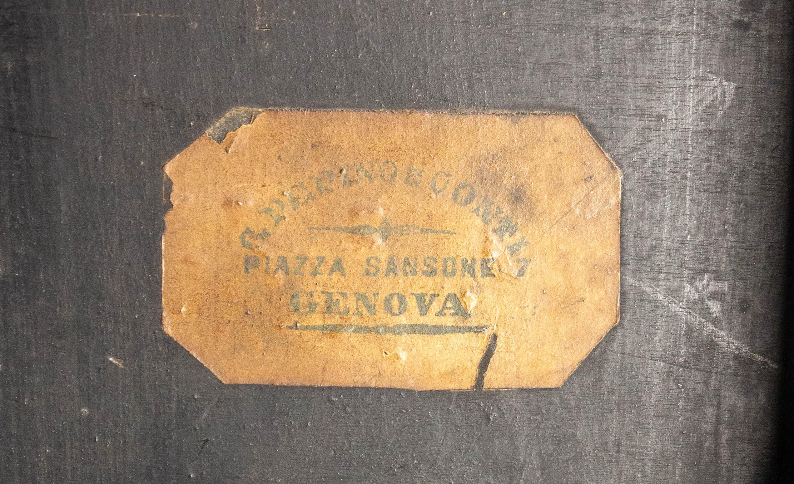 Tavolino pieghevole Gueridon italiano o tavolo con piedistallo Napoleone III fine XIX sec. in vendita 6