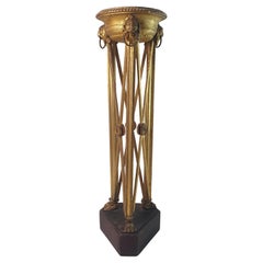 Italienisch Guilded Gueridon Pedestal um 1750's