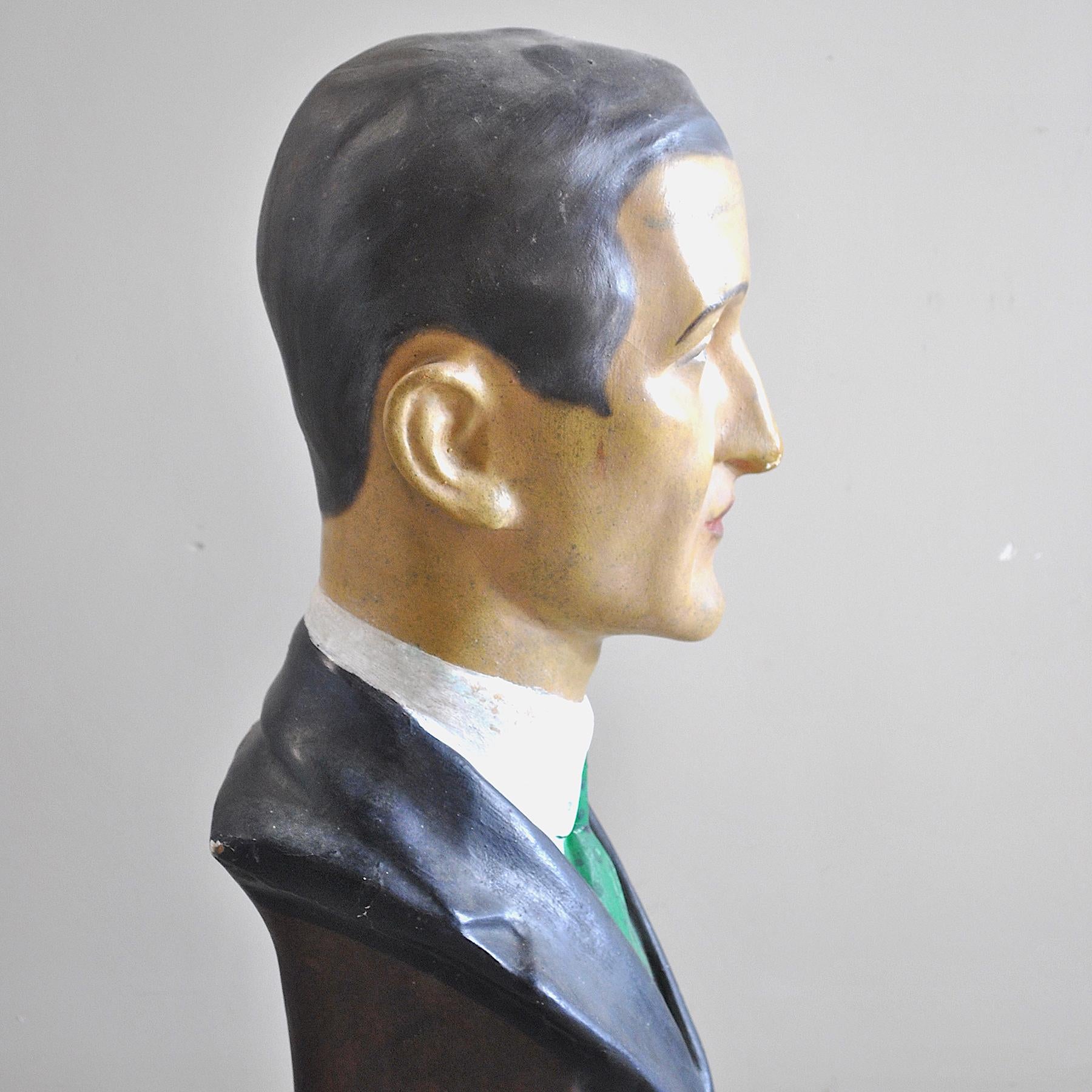 Mid-20th Century Italian Half-Length Man from the 60s For Sale
