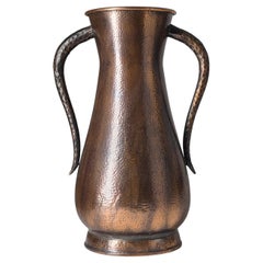 Italian Hammered Copper Umbrella Stand, circa 1950