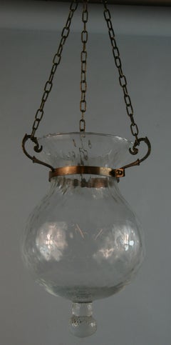 Italian Hand Blown Glass Bell Jar