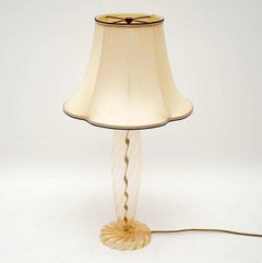 Italian Hand Blown Murano Glass Lamp by John Hutton for Donghia