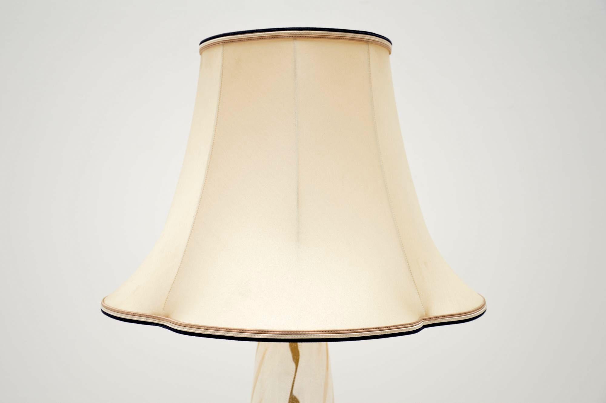 Late 20th Century Italian Hand Blown Murano Glass Lamp by John Hutton for Donghia