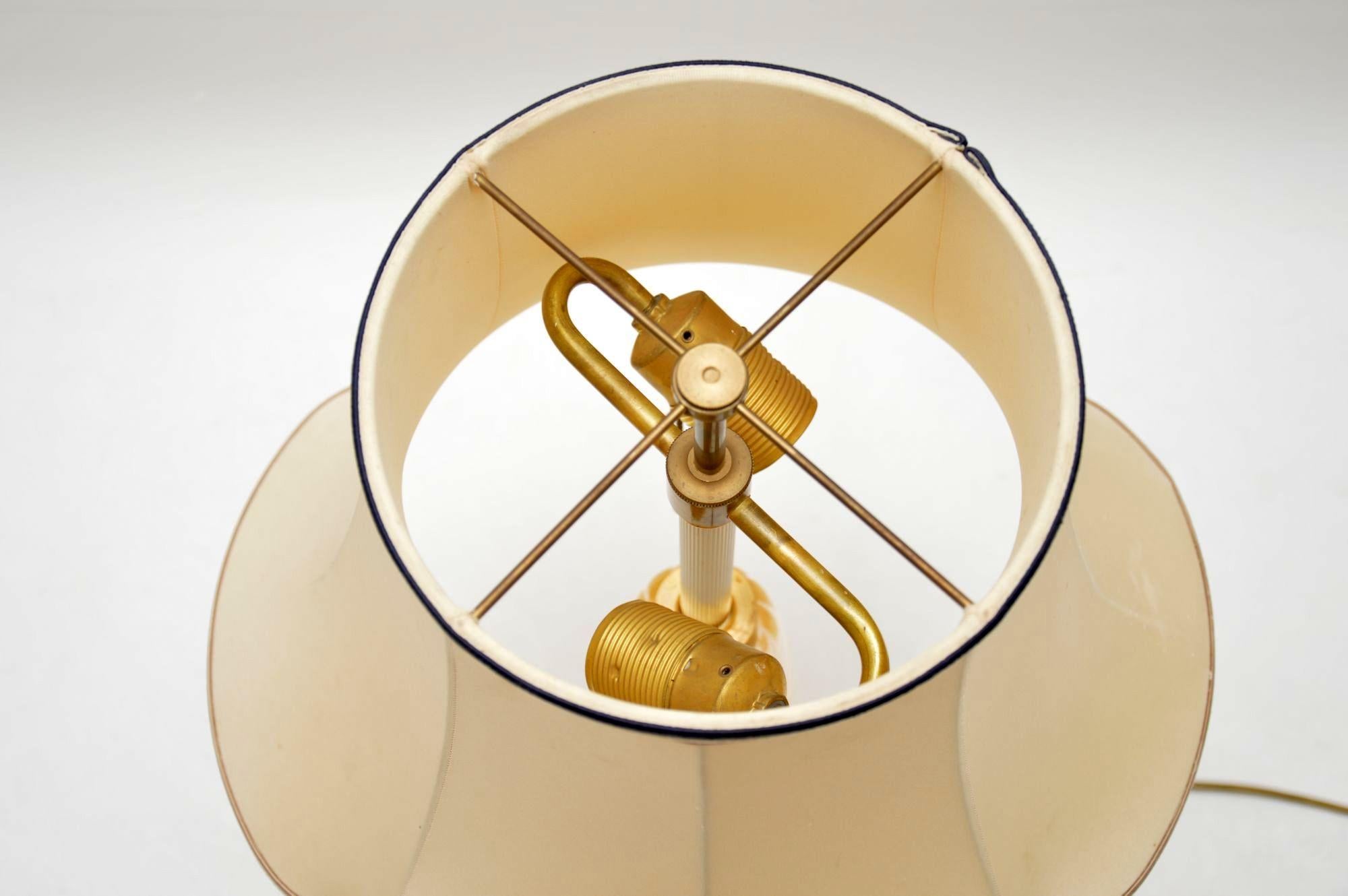Late 20th Century Italian Hand Blown Murano Glass Lamp by John Hutton for Donghia