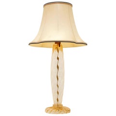 Italienische Lampe aus mundgeblasenem Muranoglas von John Hutton für Donghia