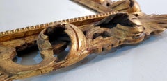 Italian Hand Carved Gilded Rococo Mirror