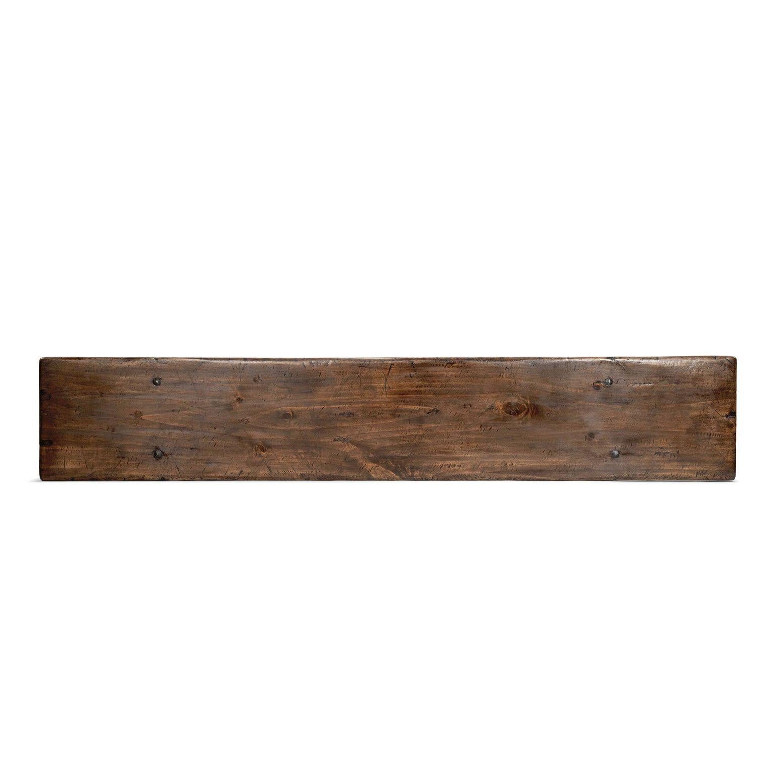 Italian Hand-Carved Walnut Console For Sale 1