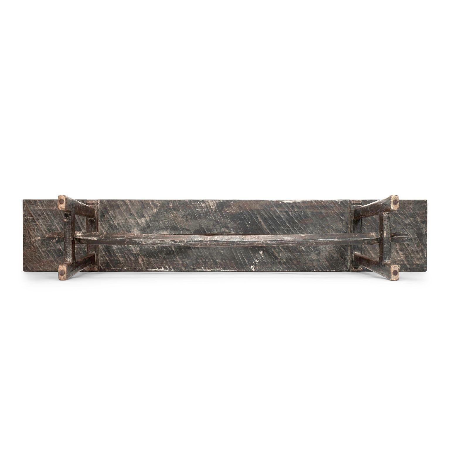 Italian Hand-Carved Walnut Console For Sale 3
