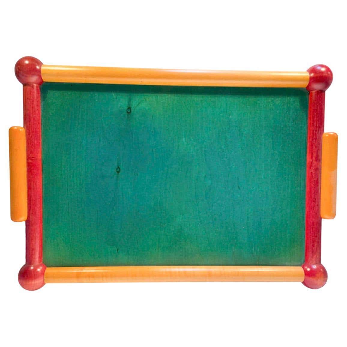 Italian, Hand Made, Post-Modern Serving Tray by Manzoni Pietro For Sale ...