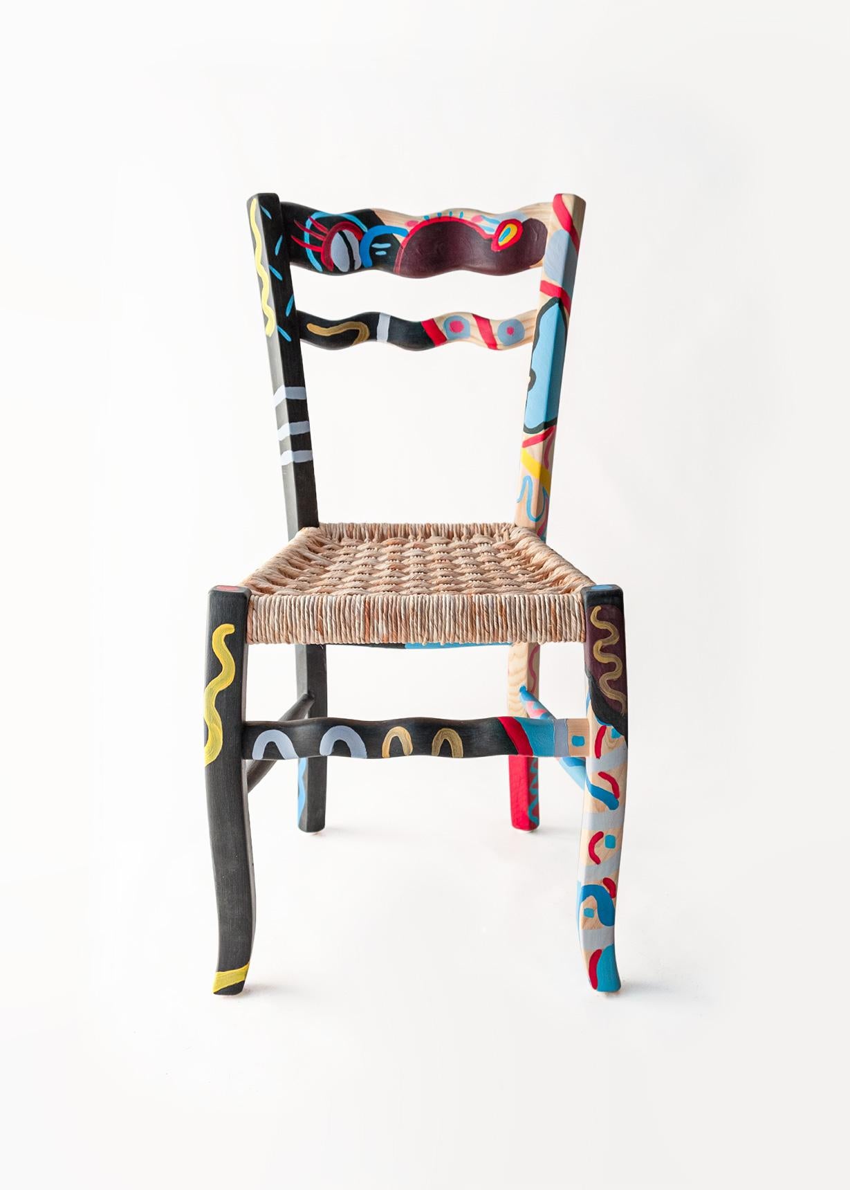 The vernacular archetype of the countryside chair has been redesigned by the Italian designer Antonio Aricò and made by MYOP, a Sicilian based family company, known around the world for its eclectic approach to craftmanship furniture and design.
“A