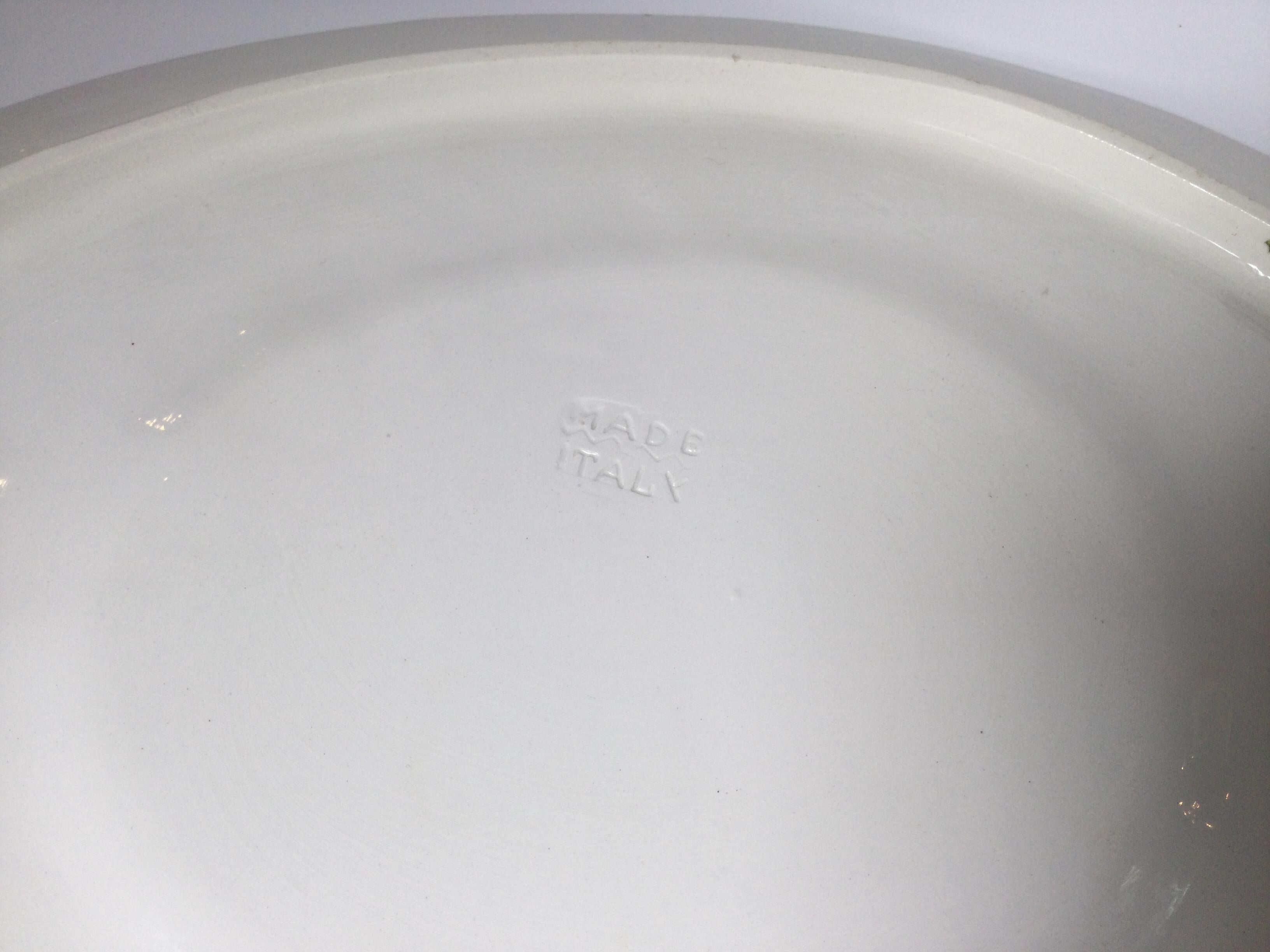 Italian Hand Painted Faience Glazed Tureen 6
