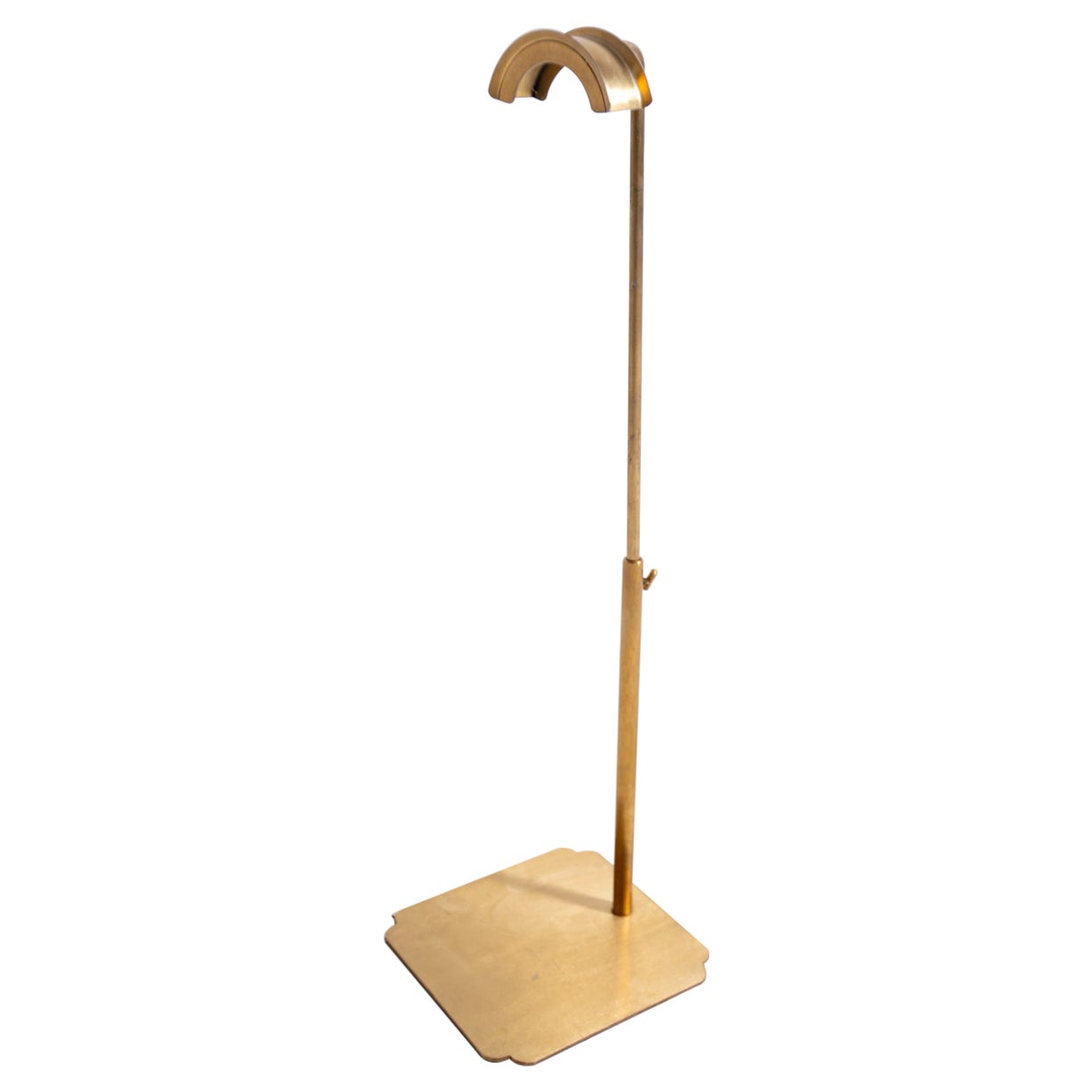 Italienischer italienischer Handtaschenhalter aus Messing für Damen oder Counter Display Stand