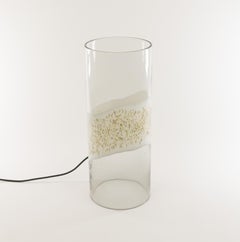 Italian Handblown Glass Table or Floor Lamp, 1970s