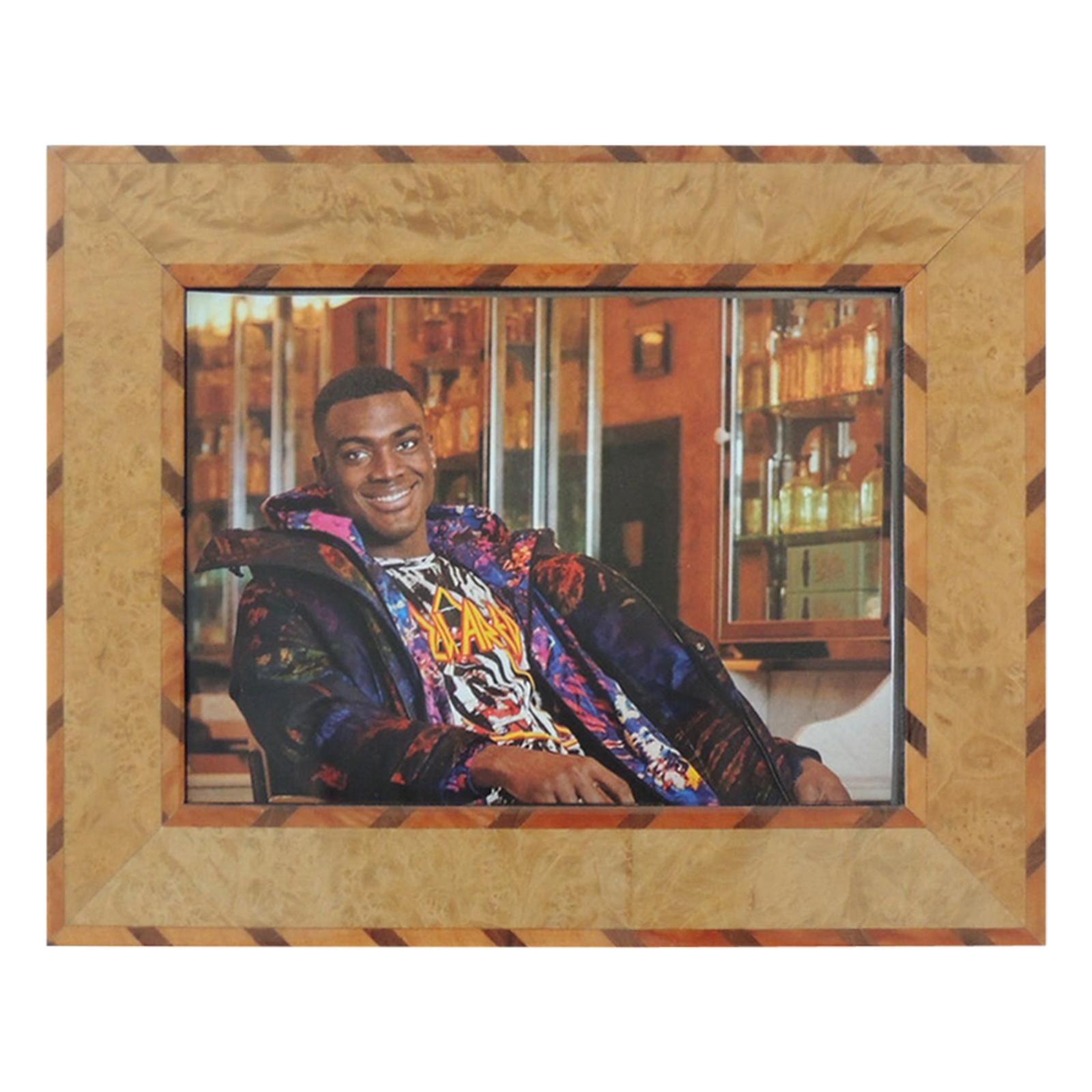 Italian Handcrafted Inlaid Wood Picture Frame