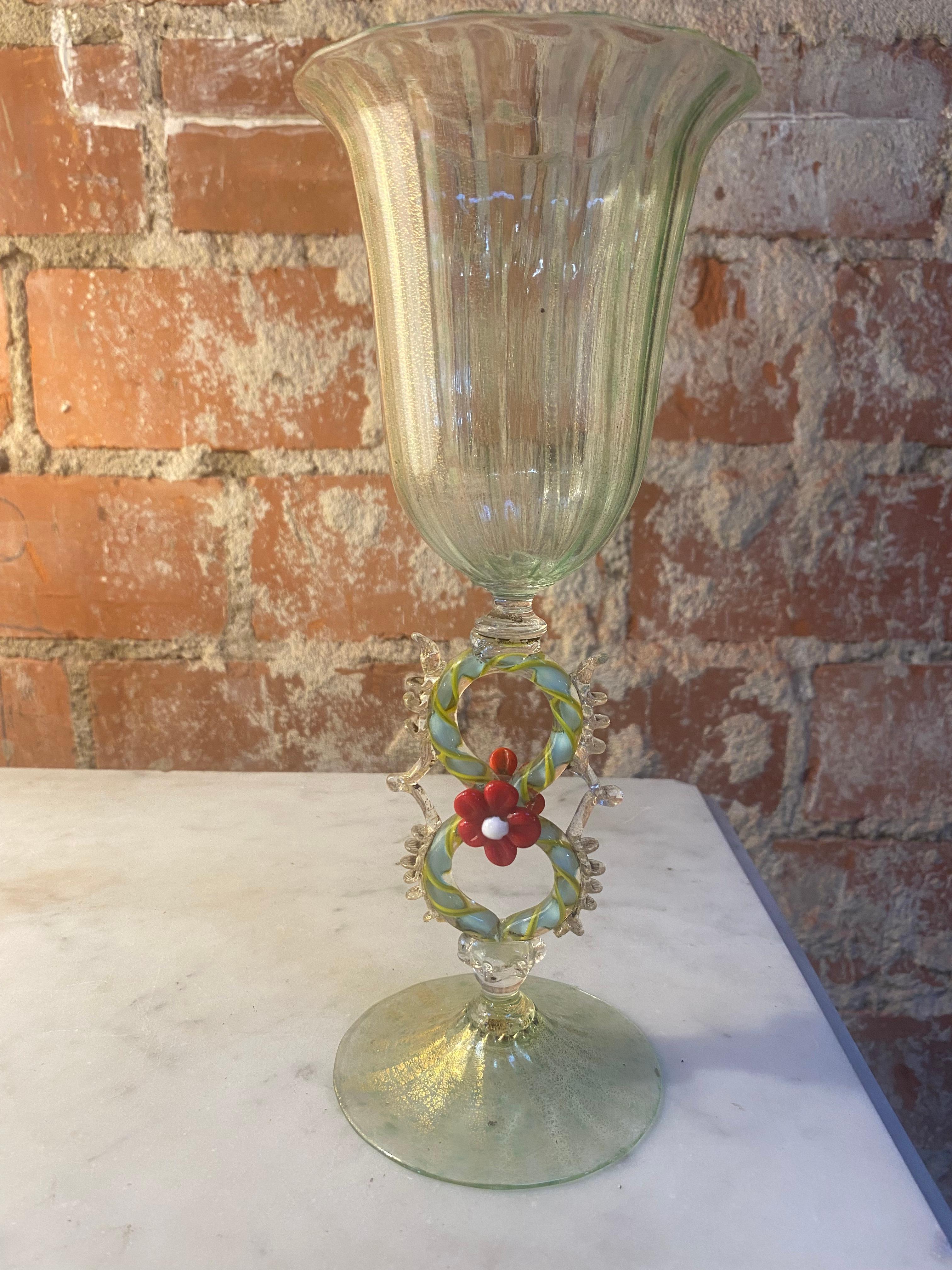 Italian Handcrafted Murano Glass 1970s For Sale 1