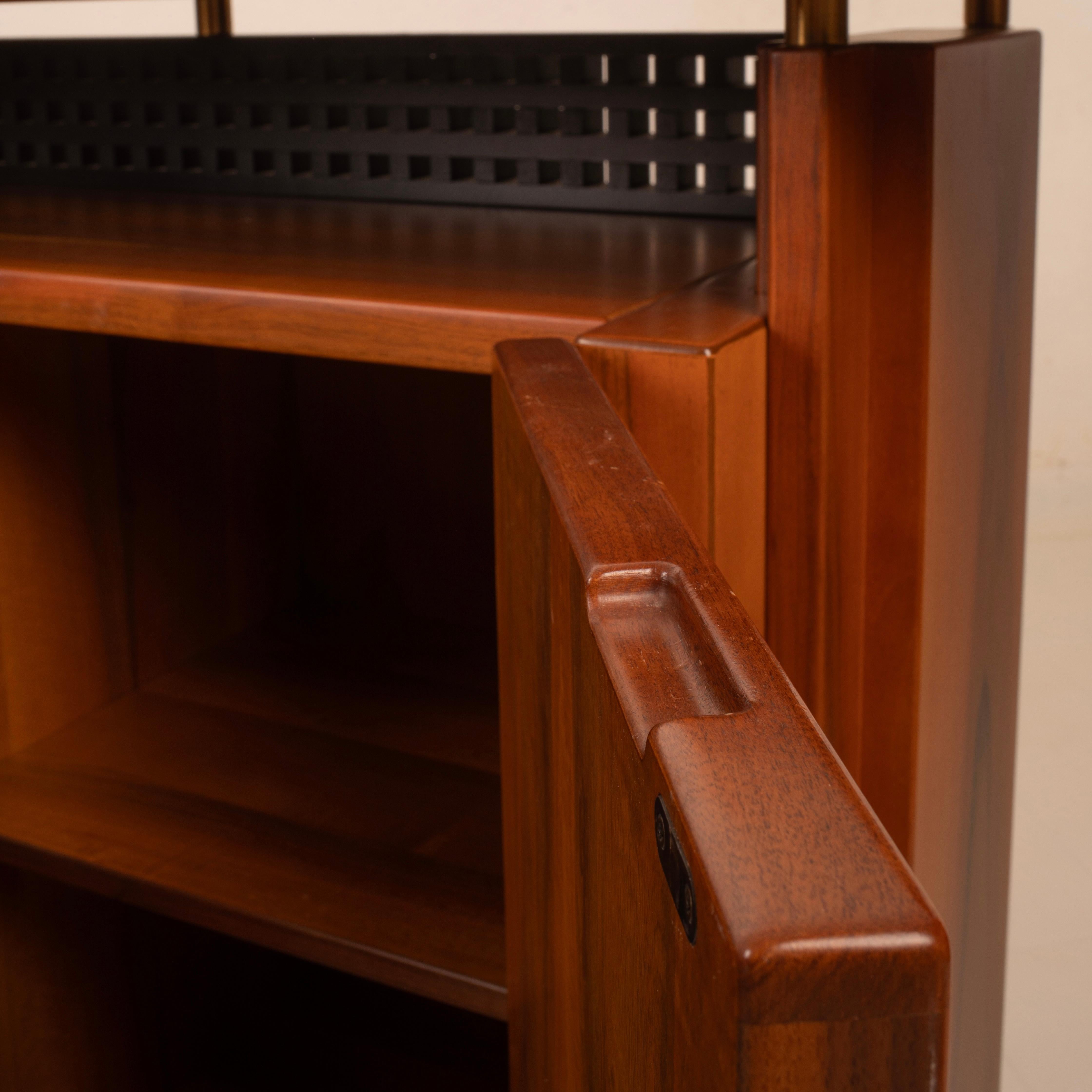 Italian Handcrafted Sideboard in the Style of Rivadossi, 1980s in vendita 5