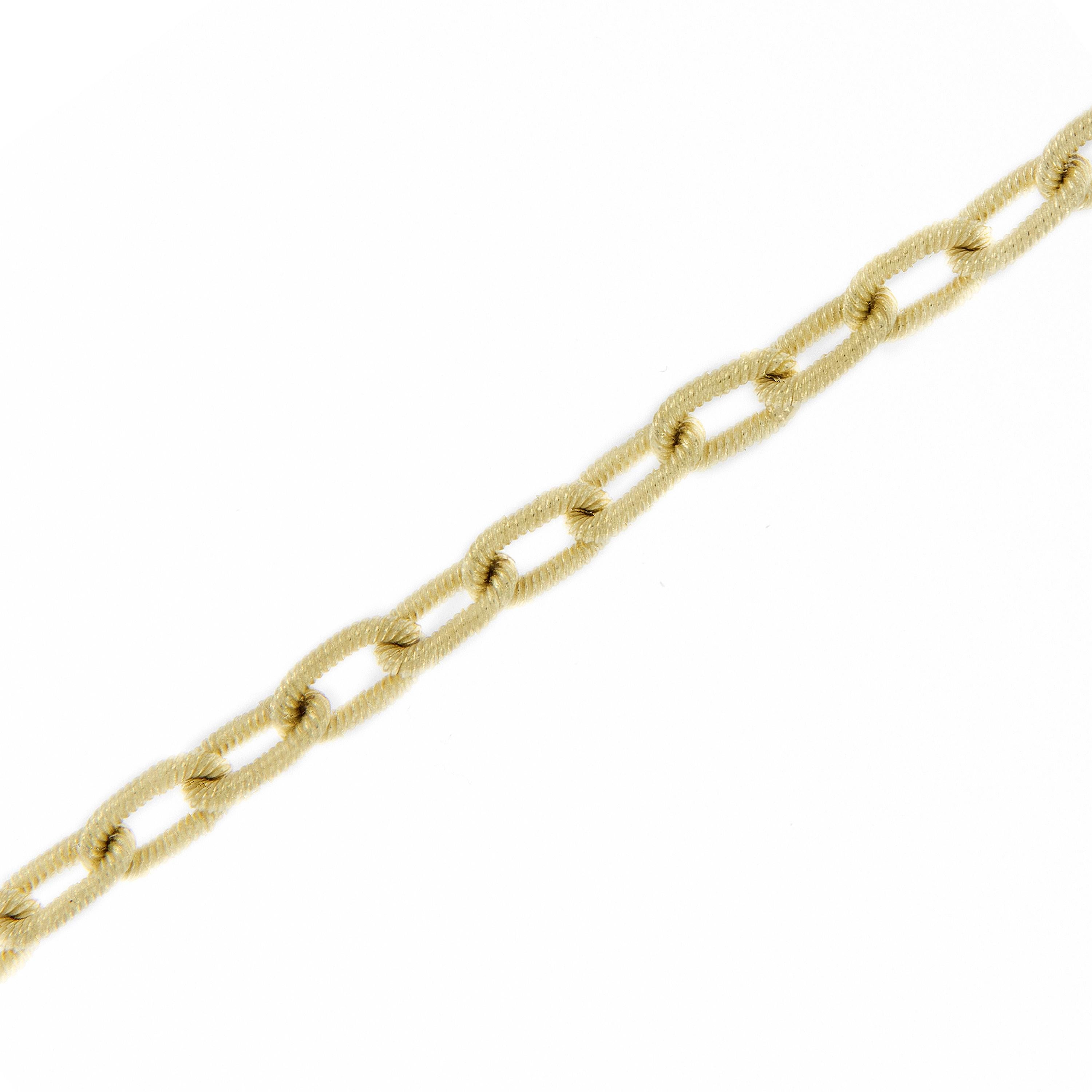 18 karat italian gold chain