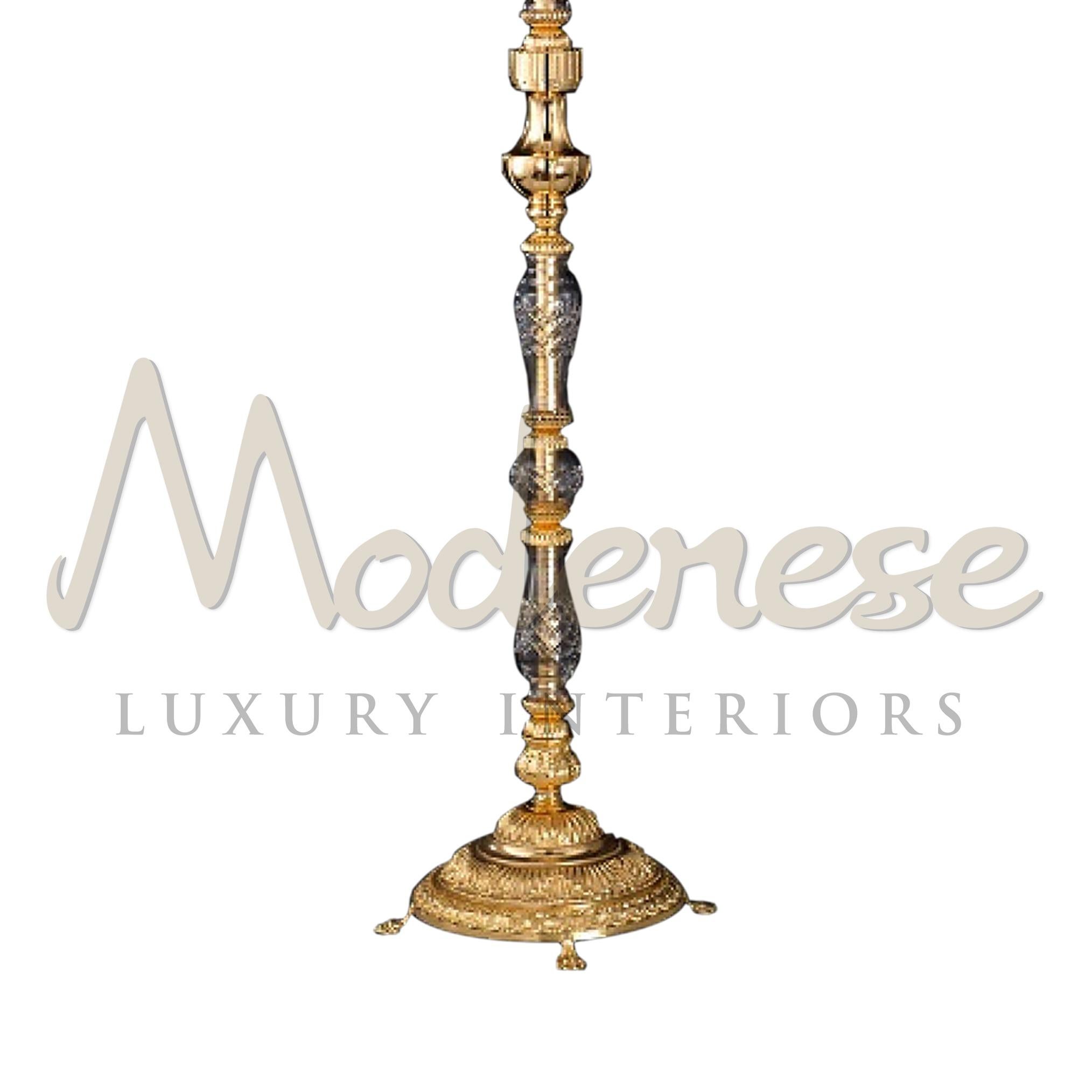 gold chandelier floor lamp