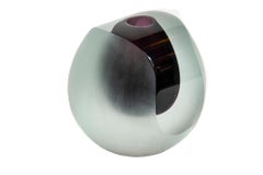 Italian Handmade Crystal Vase by Giorgetti