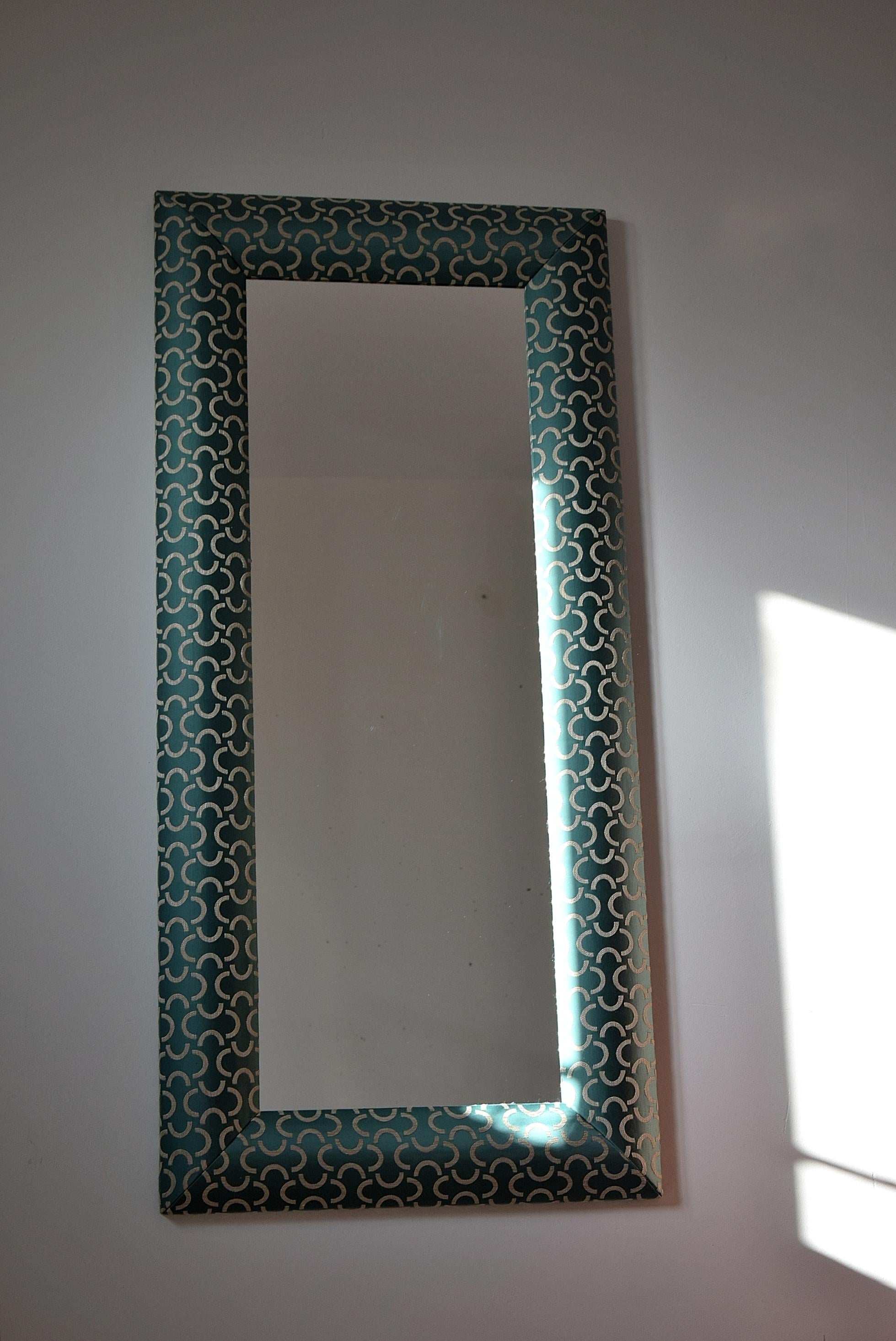 Contemporary Italian Hand Made One Of A Kind Mirror For Sale