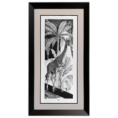 Italian Handmade Limited Edition Print "Black & Wild" Collection