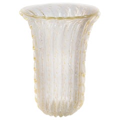 Italian Handmade Murano Glass Vase, circa 1990