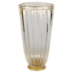 Italian Handmade Murano Glass Vase, circa 2000