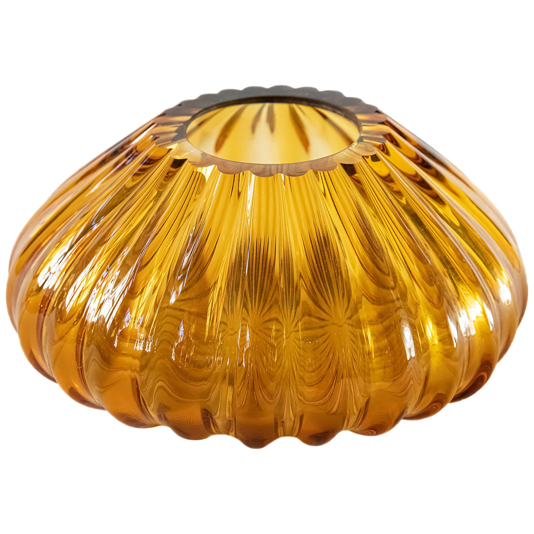 Murano Black Glass Vases, Italy at 1stDibs